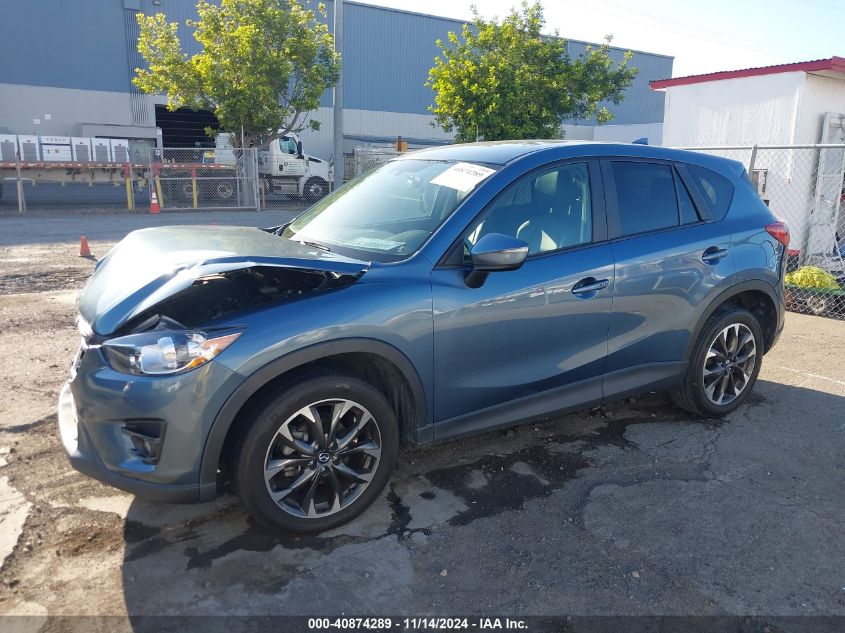 2016 Mazda Cx-5 Grand Touring VIN: JM3KE2DY4G0686373 Lot: 40874289