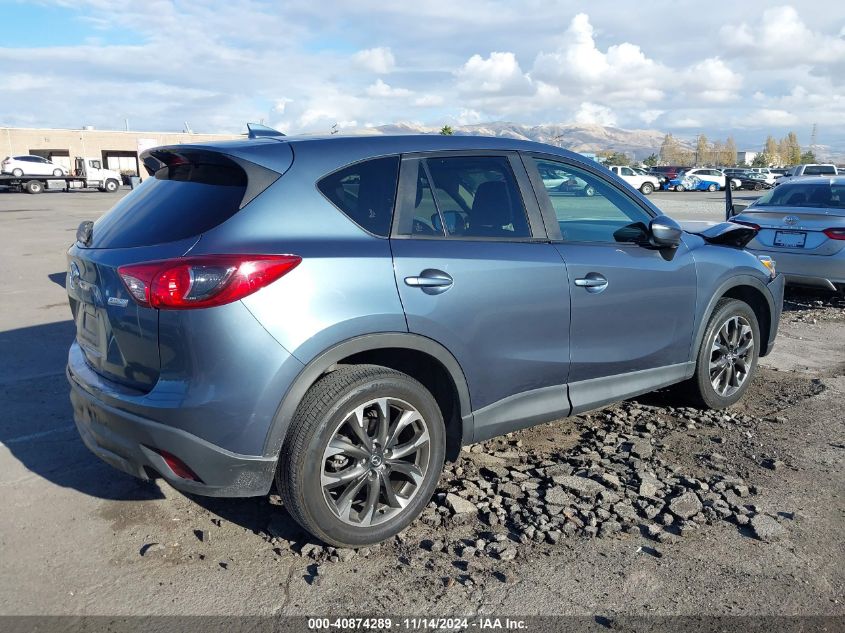 2016 Mazda Cx-5 Grand Touring VIN: JM3KE2DY4G0686373 Lot: 40874289