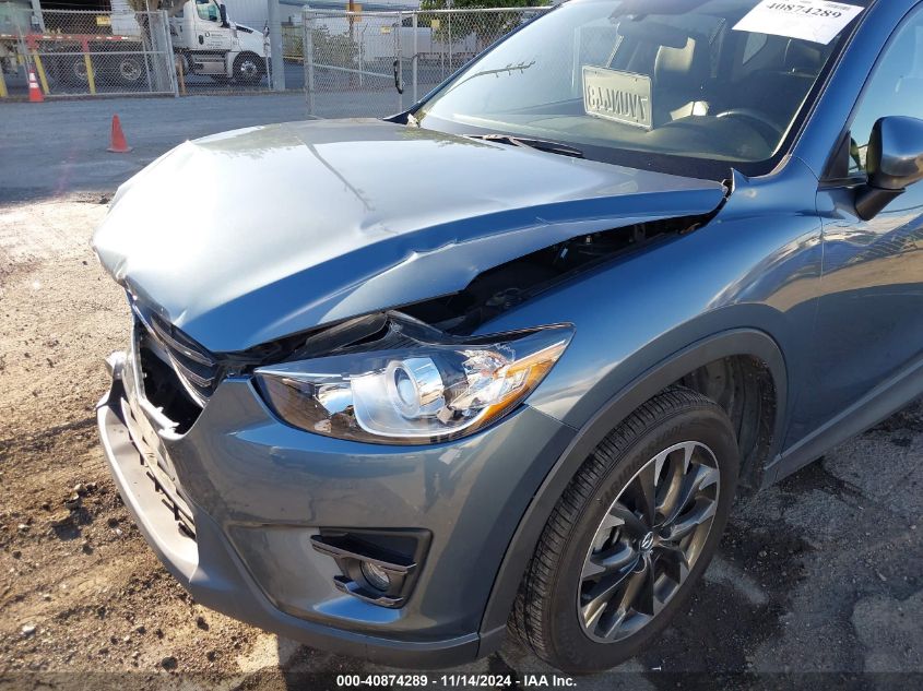 2016 Mazda Cx-5 Grand Touring VIN: JM3KE2DY4G0686373 Lot: 40874289