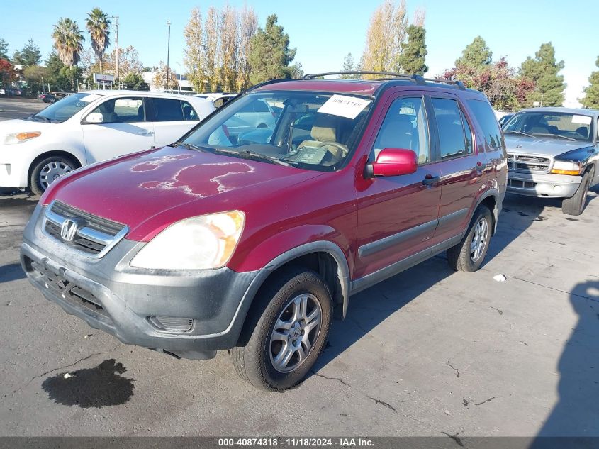 2004 Honda Cr-V Ex VIN: JHLRD78874C034135 Lot: 40874318