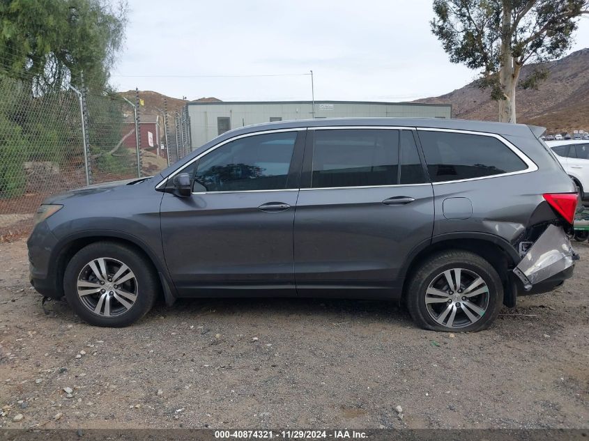 VIN 5FNYF5H31GB021612 2016 Honda Pilot, EX no.14