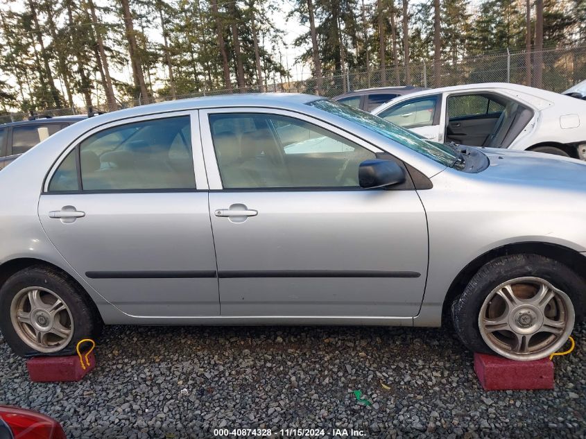 2005 Toyota Corolla Ce VIN: JTDBR32E252066554 Lot: 40874328