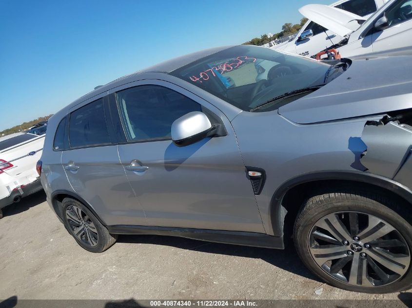 2020 Mitsubishi Outlander Sport 2.0 Be /2.0 Es /2.0 Se /2.0 Sp VIN: JA4AR3AUXLU025718 Lot: 40874340