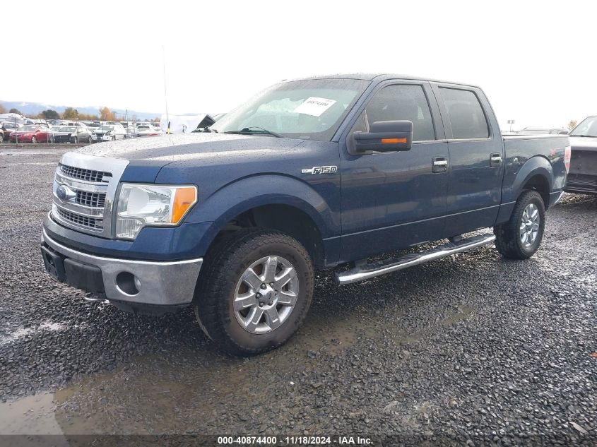 VIN 1FTFW1EFXEFB21943 2014 Ford F-150, Xlt no.2