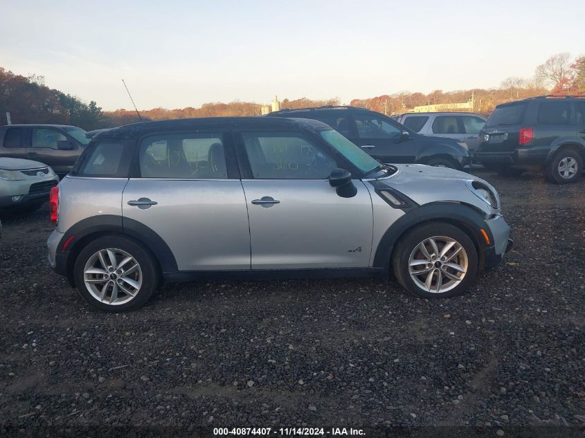 2014 Mini Countryman Cooper S VIN: WMWZC5C50EWP35615 Lot: 40874407