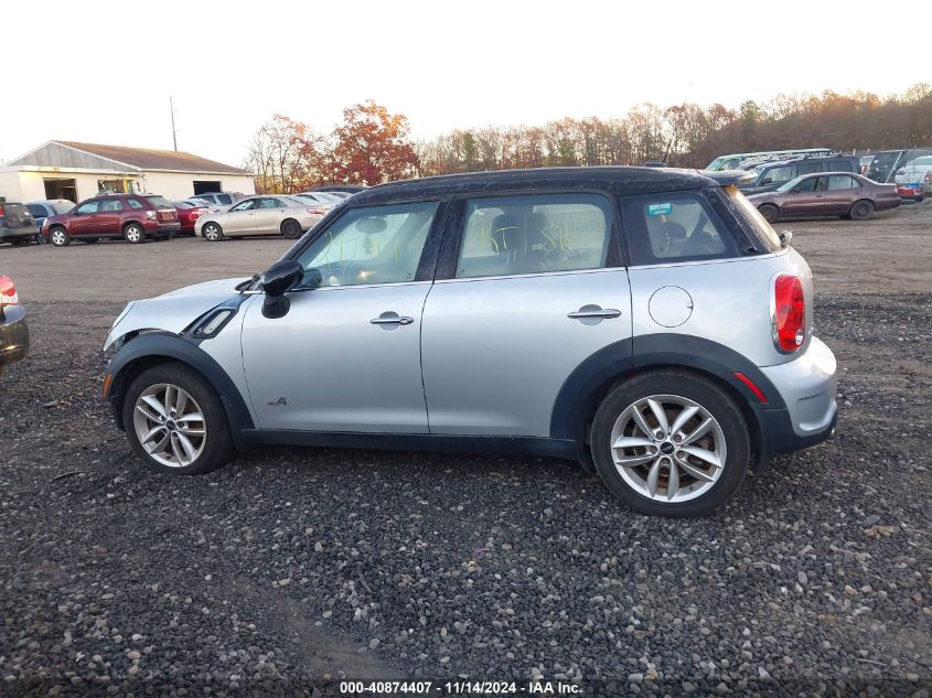 2014 Mini Countryman Cooper S VIN: WMWZC5C50EWP35615 Lot: 40874407