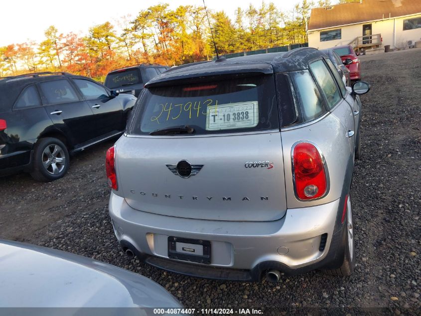 2014 Mini Countryman Cooper S VIN: WMWZC5C50EWP35615 Lot: 40874407