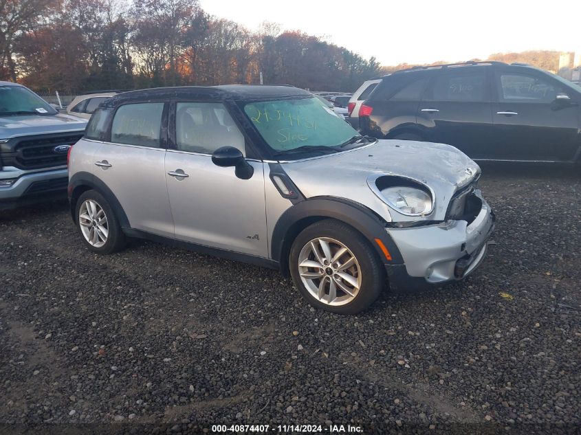 2014 Mini Countryman Cooper S VIN: WMWZC5C50EWP35615 Lot: 40874407