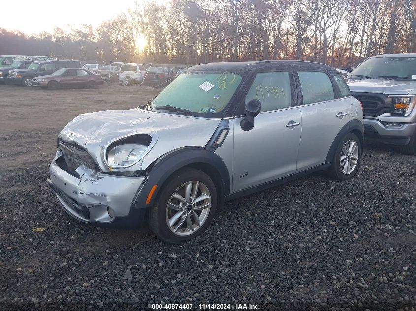 2014 Mini Countryman Cooper S VIN: WMWZC5C50EWP35615 Lot: 40874407