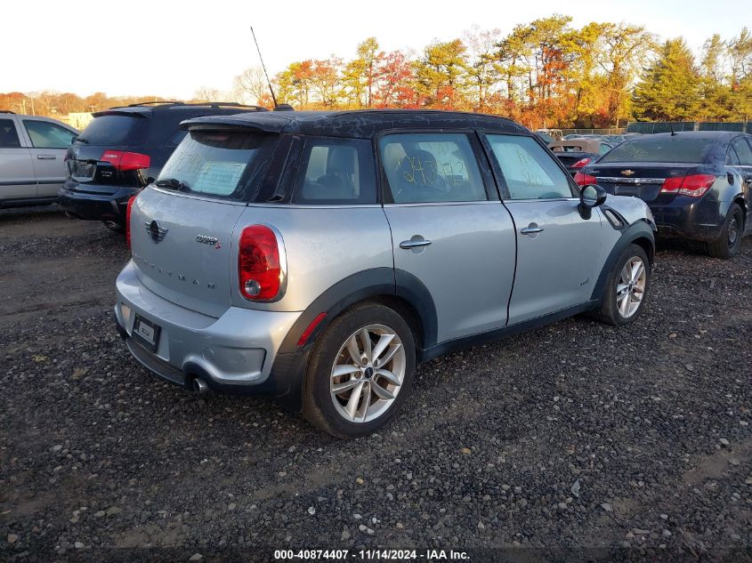 2014 Mini Countryman Cooper S VIN: WMWZC5C50EWP35615 Lot: 40874407