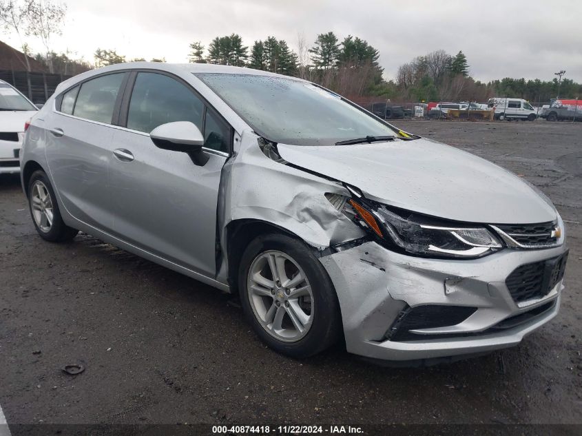 2017 Chevrolet Cruze Lt Auto VIN: 3G1BE6SM2HS588560 Lot: 40874418