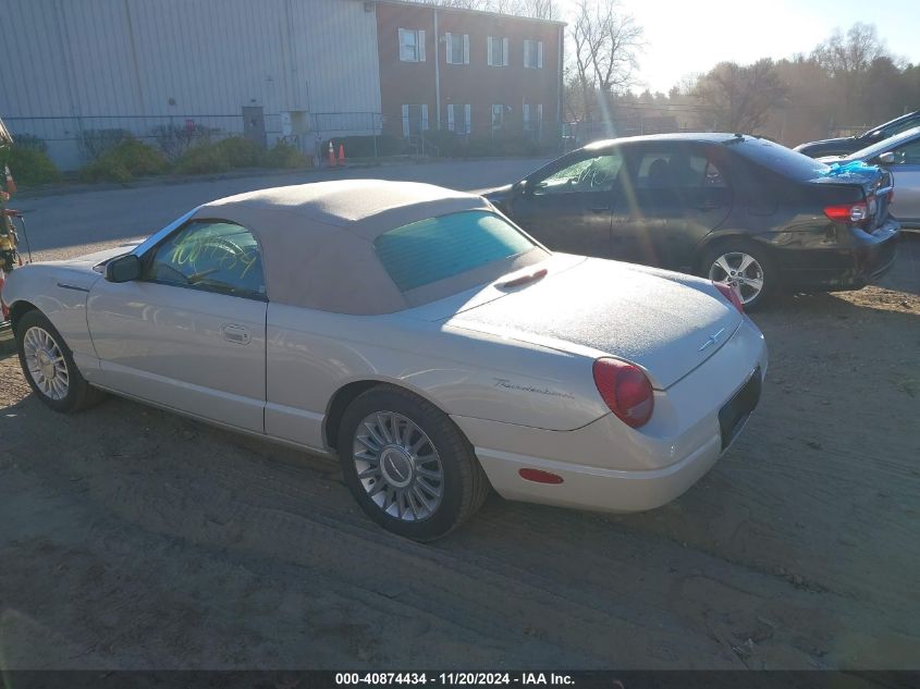 2005 Ford Thunderbird 50Th Anniversary VIN: 1FAHP69A25Y108146 Lot: 40874434