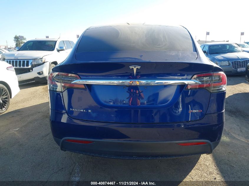 2016 Tesla Model X 75D/P100D/P90D VIN: 5YJXCBE44GF003251 Lot: 40874467