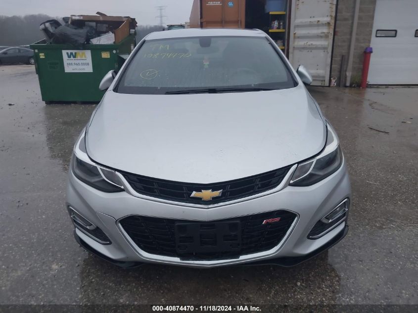 2017 Chevrolet Cruze Lt Auto VIN: 1G1BE5SM9H7249173 Lot: 40874470