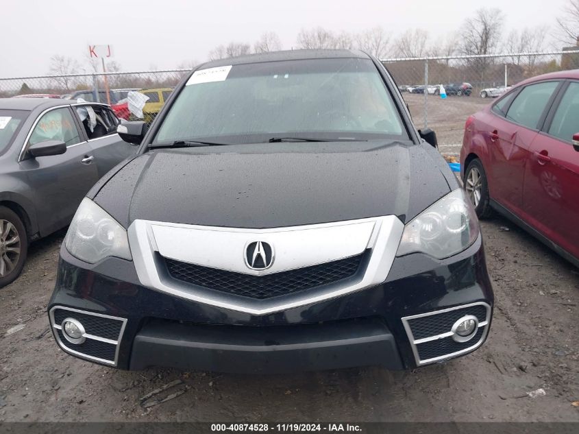 2011 Acura Rdx VIN: 5J8TB2H22BA004378 Lot: 40874528