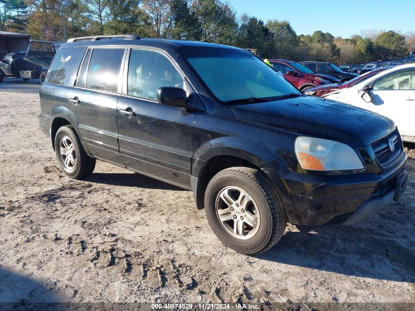 2004 Honda Pilot Ex-L VIN: 2HKYF18654H527931 Lot: 40874529