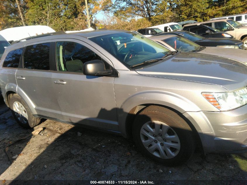 2017 Dodge Journey Se VIN: 3C4PDCAB3HT558959 Lot: 40874533