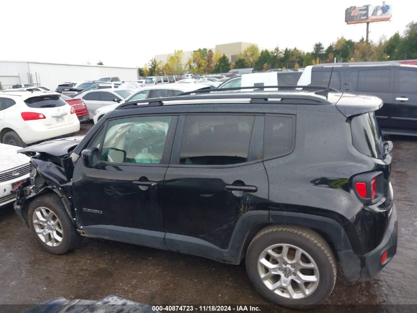 2018 Jeep Renegade Latitude Fwd VIN: ZACCJABB3JPH06325 Lot: 40874723