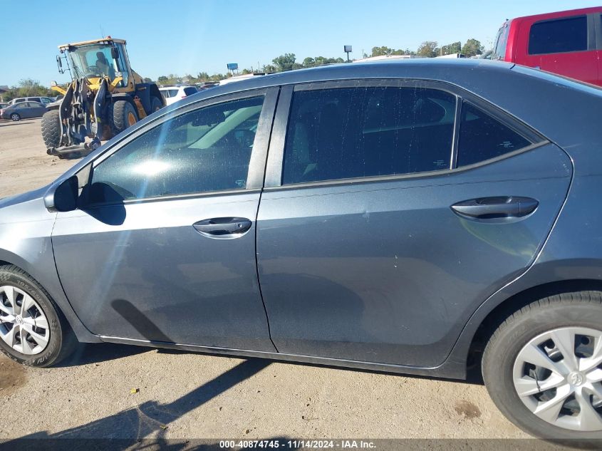 2016 Toyota Corolla L VIN: 5YFBURHE6GP375814 Lot: 40874745