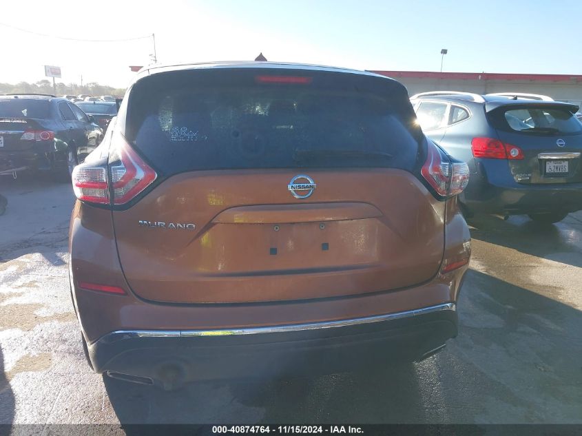 2015 Nissan Murano S VIN: 5N1AZ2MG5FN277571 Lot: 40874764