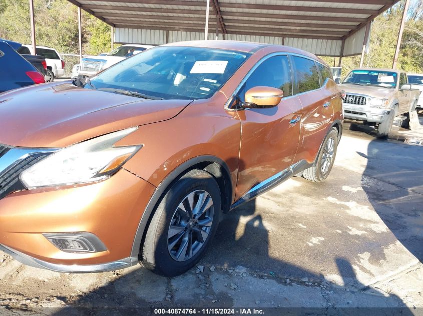 2015 Nissan Murano S VIN: 5N1AZ2MG5FN277571 Lot: 40874764