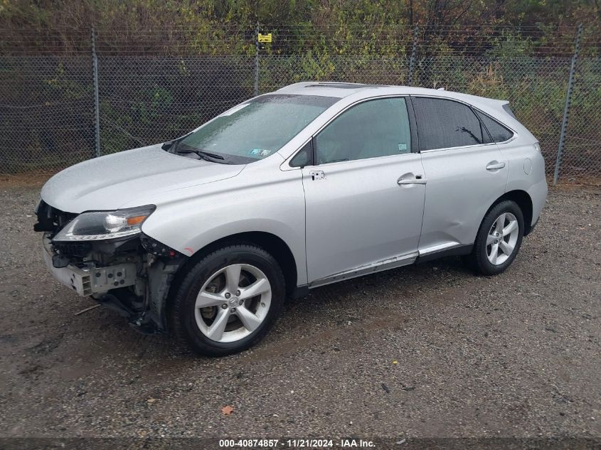 VIN 2T2BK1BA7FC327066 2015 Lexus RX, 350 no.2