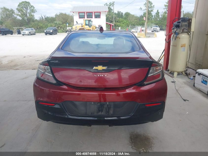 2017 Chevrolet Volt Lt VIN: 1G1RC6S51HU180113 Lot: 40874858