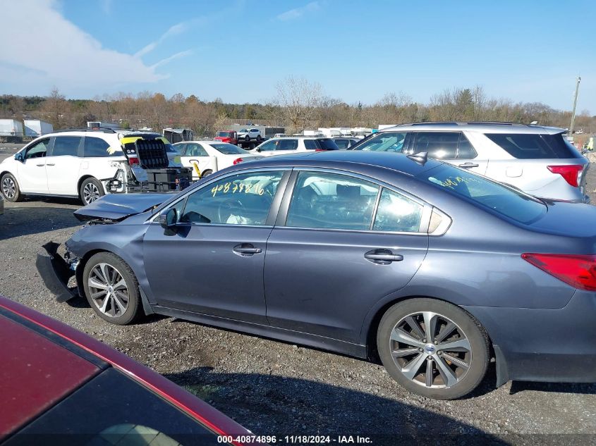 2016 Subaru Legacy 2.5I Limited VIN: 4S3BNBN65G3039176 Lot: 40874896