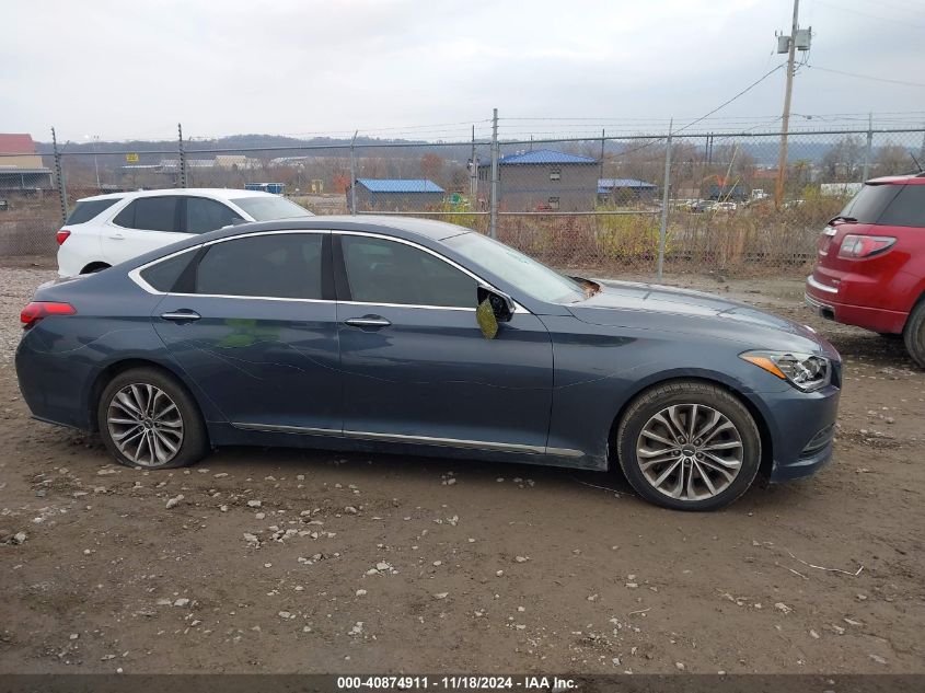 2017 Genesis G80 3.8 VIN: KMHGN4JE7HU172012 Lot: 40874911