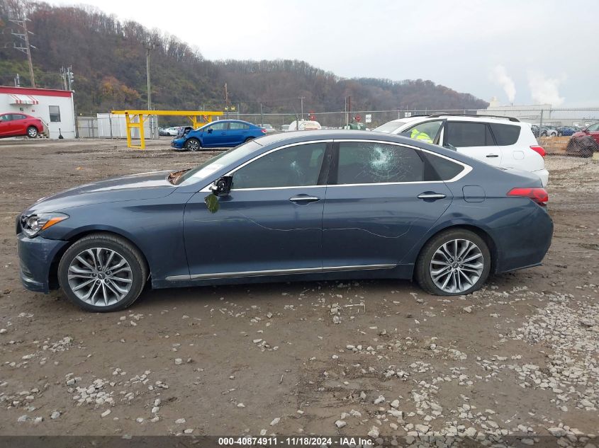 2017 Genesis G80 3.8 VIN: KMHGN4JE7HU172012 Lot: 40874911