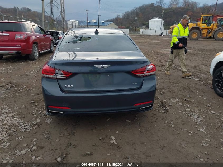 2017 Genesis G80 3.8 VIN: KMHGN4JE7HU172012 Lot: 40874911