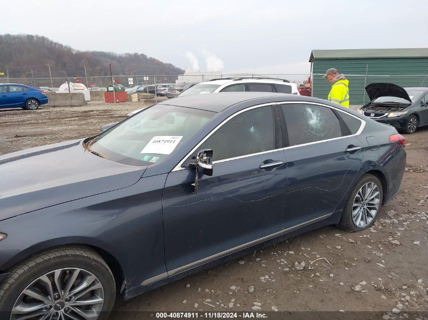 2017 Genesis G80 3.8 VIN: KMHGN4JE7HU172012 Lot: 40874911