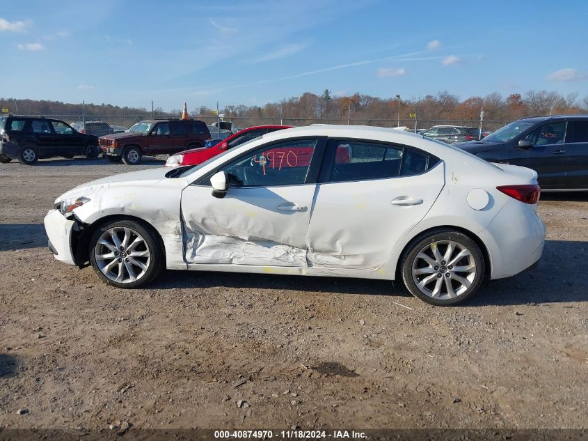 2014 Mazda Mazda3 S Touring VIN: JM1BM1V36E1105620 Lot: 40874970