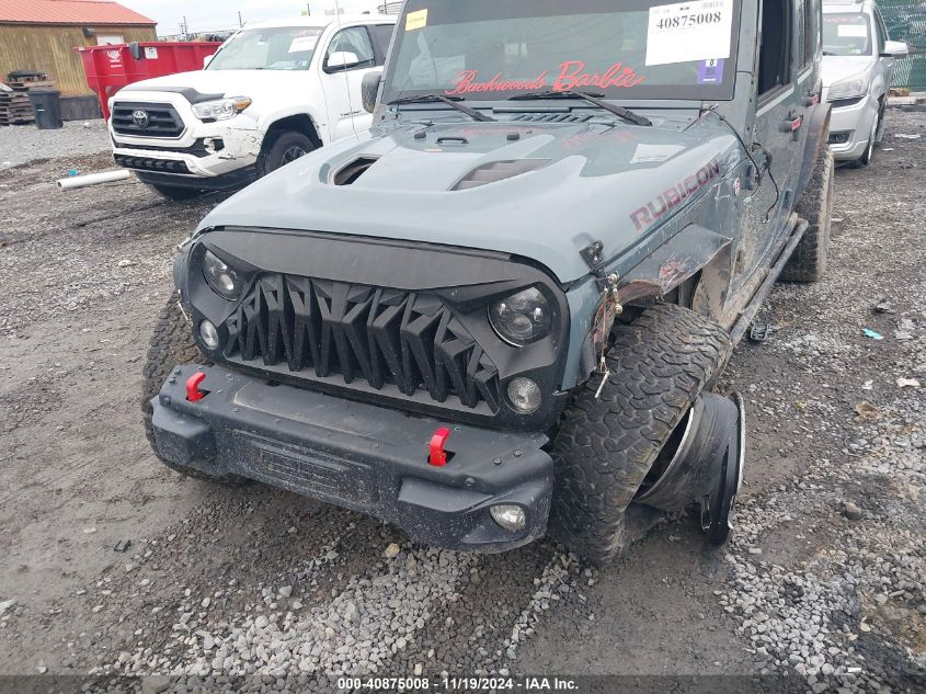 2014 Jeep Wrangler Unlimited Rubicon X VIN: 1C4HJWFG9EL237616 Lot: 40875008