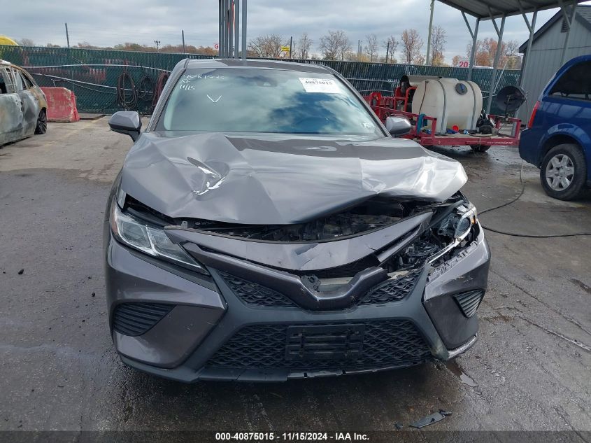 2018 Toyota Camry Se VIN: 4T1B11HK7JU566647 Lot: 40875015