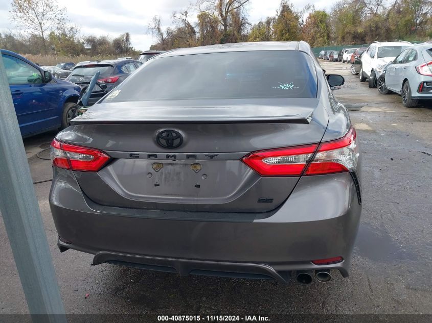 2018 Toyota Camry Se VIN: 4T1B11HK7JU566647 Lot: 40875015