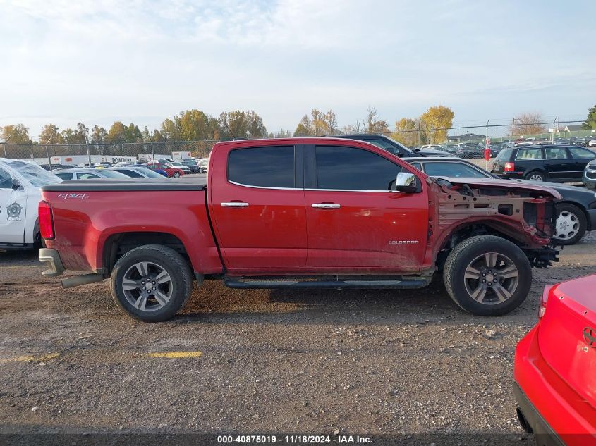 2016 Chevrolet Colorado Lt VIN: 1GCPTCE1XG1258779 Lot: 40875019