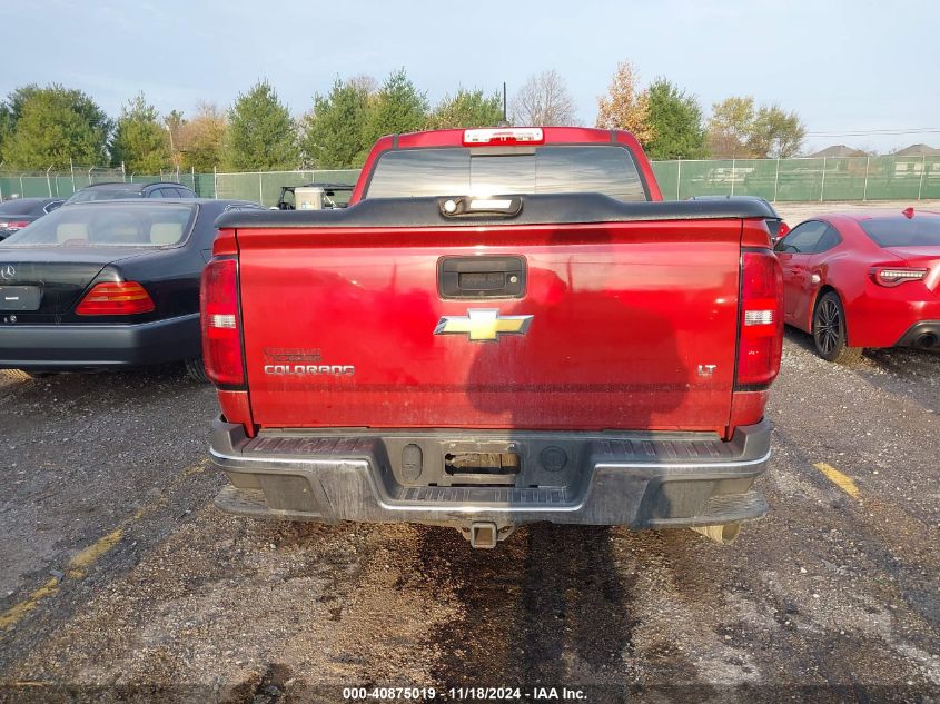 2016 Chevrolet Colorado Lt VIN: 1GCPTCE1XG1258779 Lot: 40875019