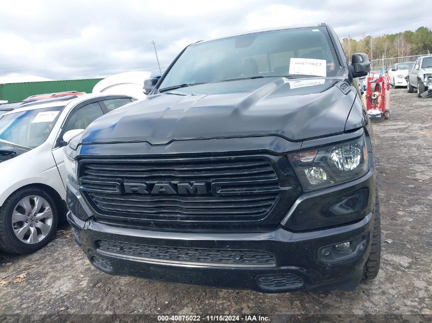 2021 Ram 1500 Big Horn 4X4 5'7 Box VIN: 1C6SRFFT4MN679662 Lot: 40875022