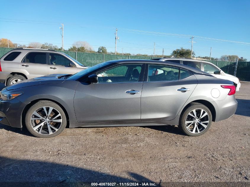 2017 Nissan Maxima 3.5 S VIN: 1N4AA6AP0HC381266 Lot: 40875027