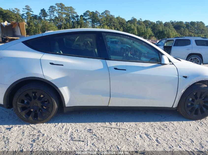 2021 Tesla Model Y Long Range Dual Motor All-Wheel Drive VIN: 5YJYGDEE1MF061276 Lot: 40875029