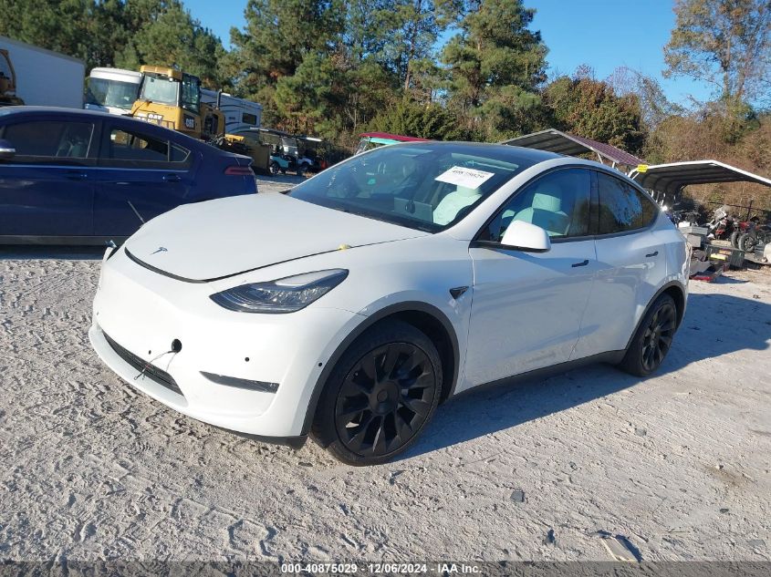 2021 TESLA MODEL Y - 5YJYGDEE1MF061276