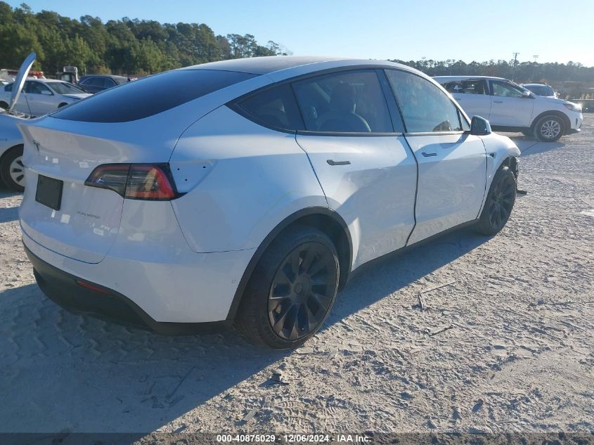 VIN 5YJYGDEE1MF061276 2021 Tesla Model Y, Long Rang... no.4