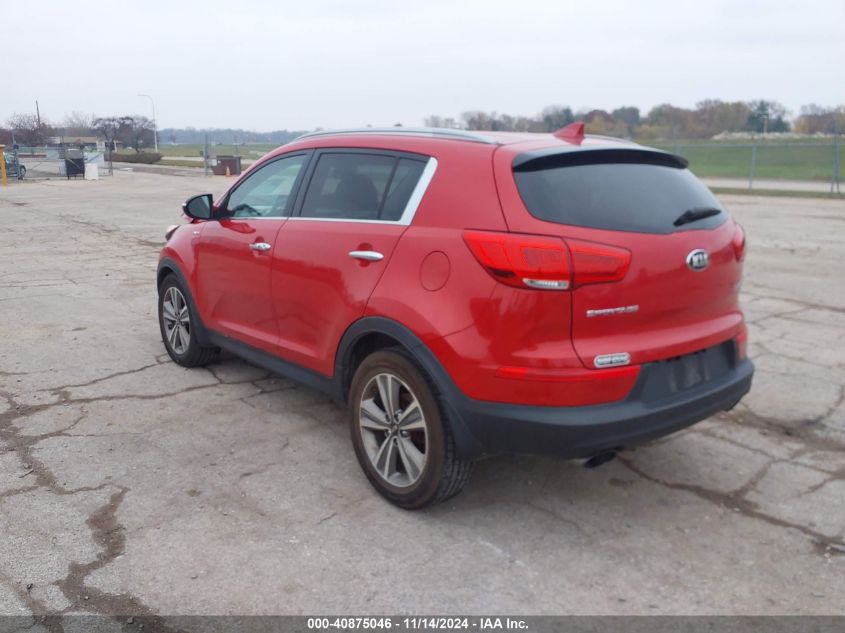 VIN KNDPCCA61E7656359 2014 KIA Sportage, SX no.3