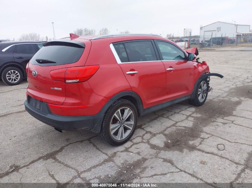 VIN KNDPCCA61E7656359 2014 KIA Sportage, SX no.4