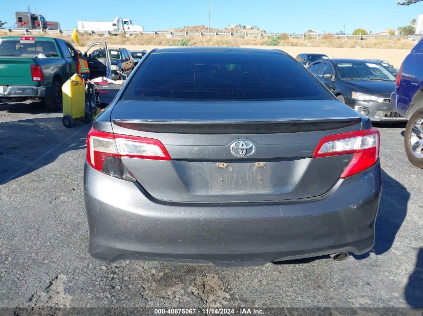 2012 Toyota Camry Se VIN: 4T1BF1FK0CU010770 Lot: 40875067