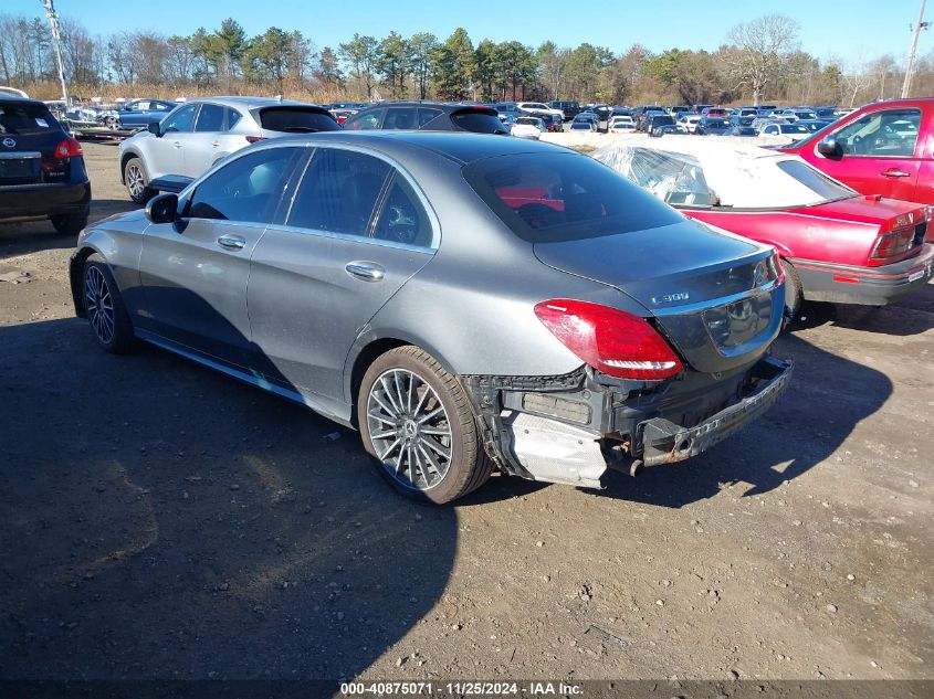 VIN 55SWF4KB6JU238645 2018 MERCEDES-BENZ C 300 no.3