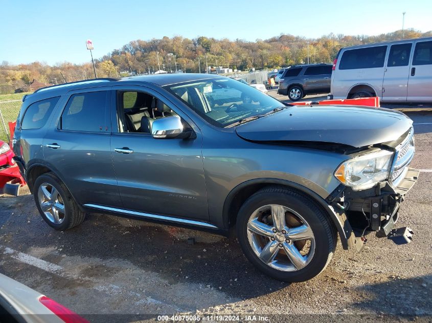 2011 Dodge Durango Citadel VIN: 1D4RE5GG9BC694720 Lot: 40875085