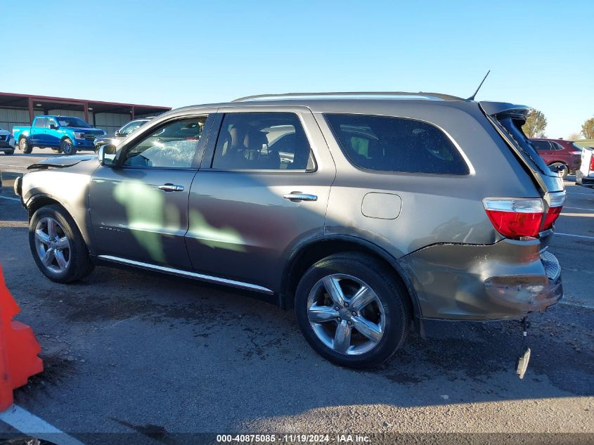 2011 Dodge Durango Citadel VIN: 1D4RE5GG9BC694720 Lot: 40875085