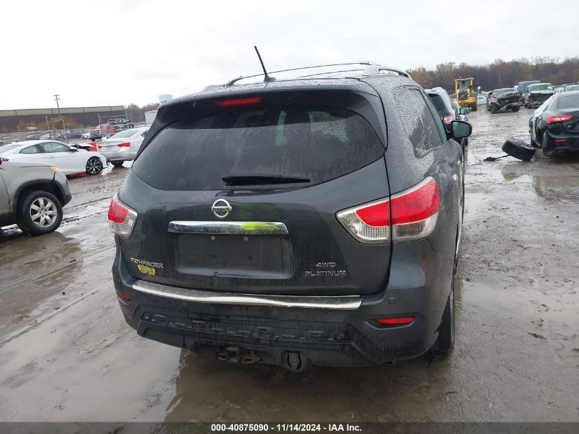 2014 Nissan Pathfinder Platinum VIN: 5N1AR2MM2EC645866 Lot: 40875090